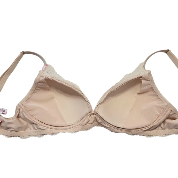 Victoria's Secret Body by Victoria 36C Lined No Wire Bra Beige - Picture 3 of 5